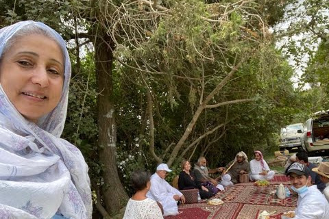 Walking in Saudi Arabia with Salwa Al Qunaibet (November 18, 2020)